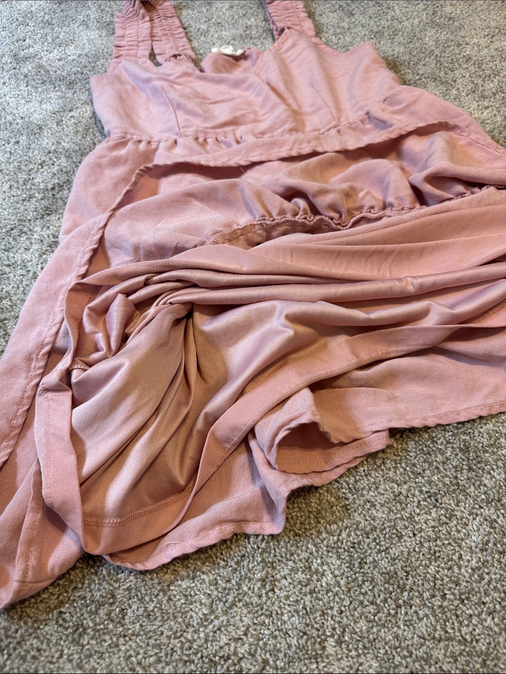 Blu Pepper Pink Ruffle Dress - Picture 2 of 5
